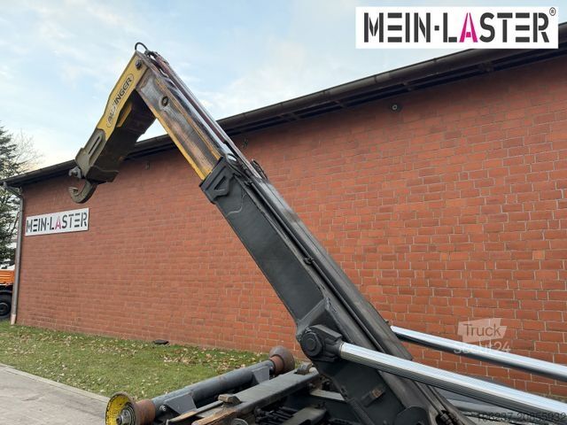 Roll-off tipper truck VOLVO FL 250 Palfinger T10Duo City + StandardContainer