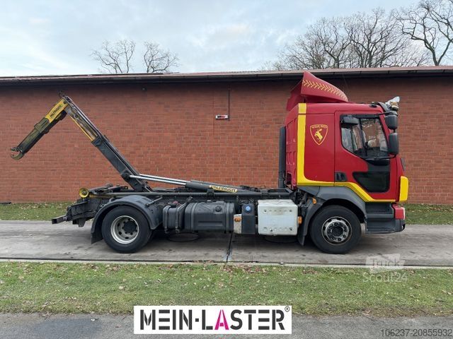 Roll-off tipper truck VOLVO FL 250 Palfinger T10Duo City + StandardContainer
