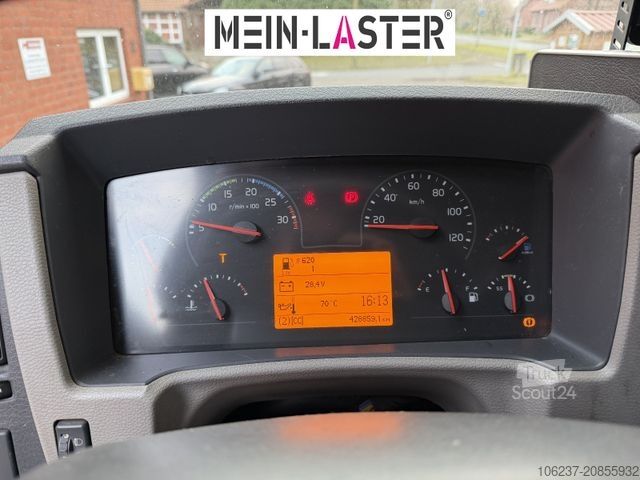 Roll-off tipper truck VOLVO FL 250 Palfinger T10Duo City + StandardContainer