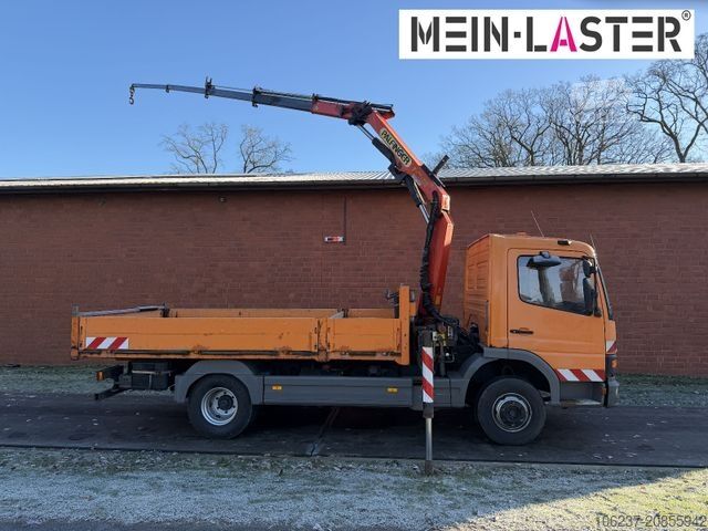 Pick-up varevogn MERCEDES-BENZ 815 Pritsche Palfinger PK 7000 13 m Funk + AHK