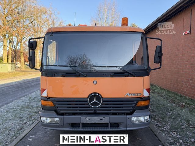 Pick-up varevogn MERCEDES-BENZ 815 Pritsche Palfinger PK 7000 13 m Funk + AHK