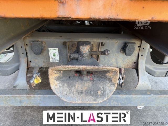 Pick-up varevogn MERCEDES-BENZ 815 Pritsche Palfinger PK 7000 13 m Funk + AHK