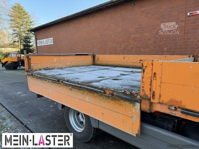 Pick-up varevogn MERCEDES-BENZ 815 Pritsche Palfinger PK 7000 13 m Funk + AHK