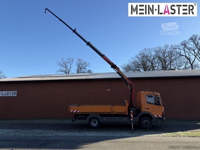 Pick-up varevogn MERCEDES-BENZ 815 Pritsche Palfinger PK 7000 13 m Funk + AHK