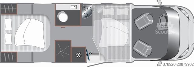 Caravana semiintegrada LMC Tourer Lift H 720 Sonderpreis Sie sparen 10.000