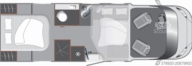 Caravana semiintegrada LMC Tourer Lift H 720 Sonderpreis Sie sparen 10.000