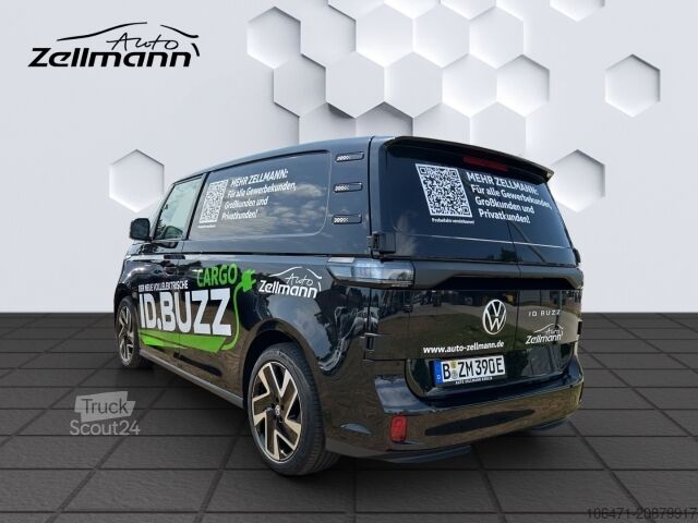 Panel van VW ID. Buzz Cargo 210 kW Pro 1-Gang-Autom. Navi Klimaautom SHZ Keyless Verkehrszeichenerk.
