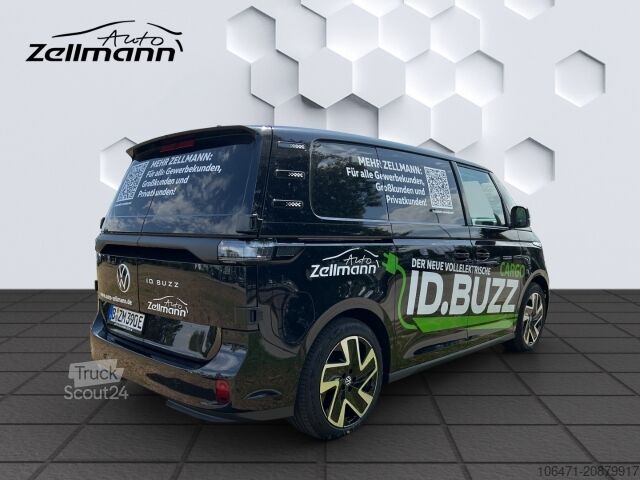 Panel van VW ID. Buzz Cargo 210 kW Pro 1-Gang-Autom. Navi Klimaautom SHZ Keyless Verkehrszeichenerk.