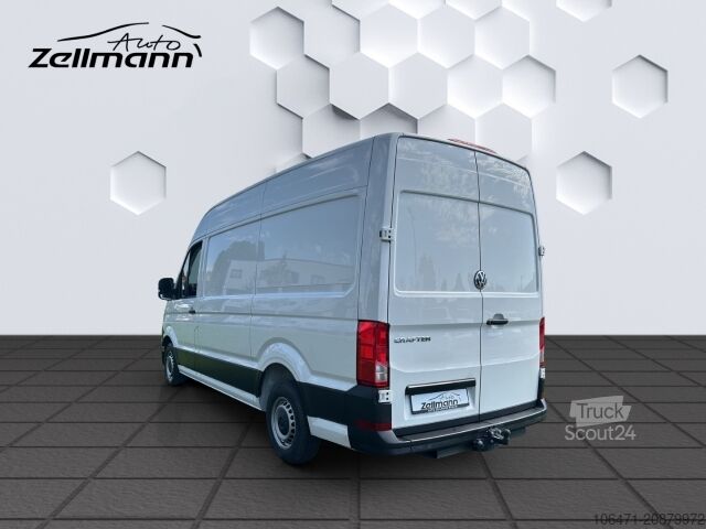 Panel van VW Crafter Kasten mittellang Hochdach FWD 35 2.0TDi 103kW AHZV PDC Sortimo Einbau