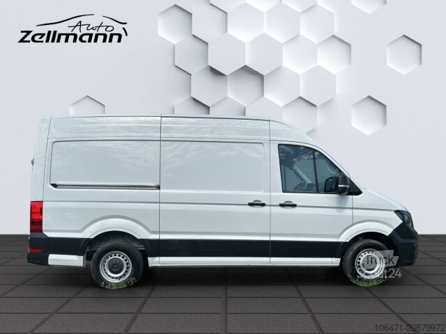 Panel van VW Crafter Kasten mittellang Hochdach FWD 35 2.0TDi 103kW AHZV PDC Sortimo Einbau