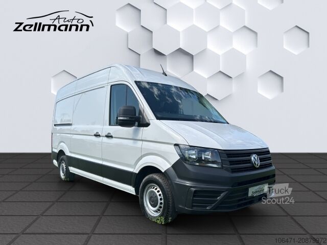 Panel van VW Crafter Kasten mittellang Hochdach FWD 35 2.0TDi 103kW AHZV PDC Sortimo Einbau