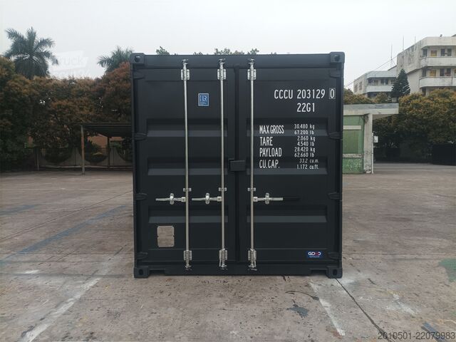 контейнер для перевозки 20 Fuß Container Seecontainer RAL9005 NEU KONTENER Lagercontainer 6 Meter