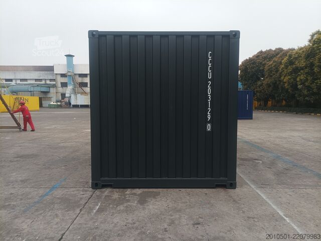 контейнер для перевозки 20 Fuß Container Seecontainer RAL9005 NEU KONTENER Lagercontainer 6 Meter