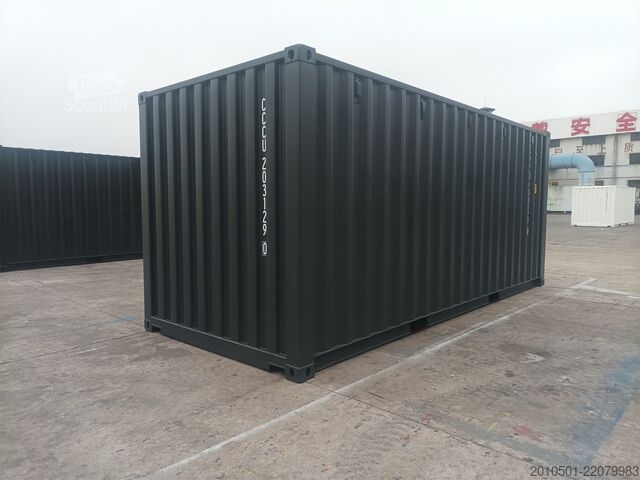 контейнер для перевозки 20 Fuß Container Seecontainer RAL9005 NEU KONTENER Lagercontainer 6 Meter