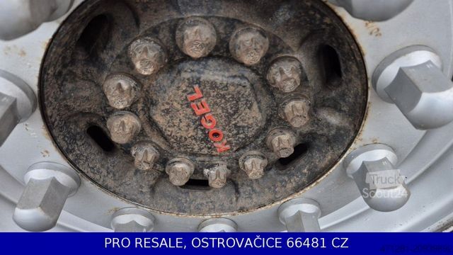 Ανοιχτό ημιρυμουλκούμενο με μουσαμά KÖGEL SN 24 CARGO + LIFTACHSE + NEUE BREMSE