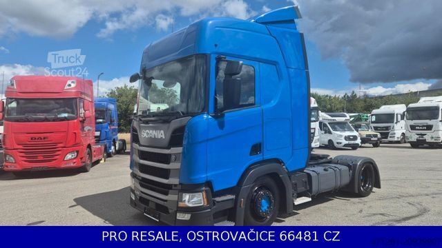 Nagy térfogatú nyergesvontató SCANIA R450 N323 MEGA EURO 6 + RETARDER