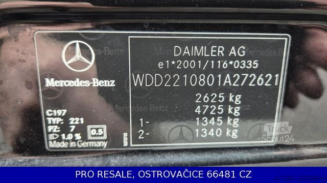 Furgon MERCEDES-BENZ S 320 CDI 4-MATIC 2987 cm3 173 kW