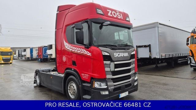 Standard nyergesvontató SCANIA R450 N323 NGS E6 + RETARDER + PARKCLIMA + NAVI