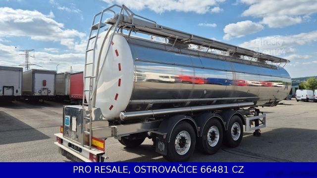 Tanker yarı römork SEKA SPSTT - LEBENSMITTEL + 3 KAM. + LACHSE + 31m3
