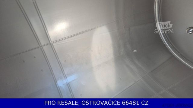 Tanker yarı römork SEKA SPSTT - LEBENSMITTEL + 3 KAM. + LACHSE + 31m3