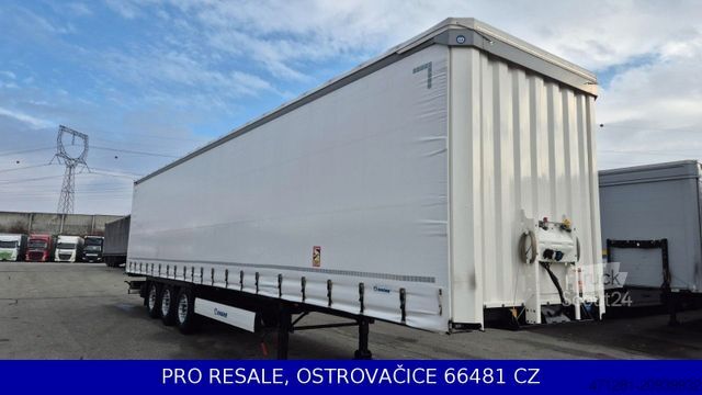 Відкритий напівпричіп з тентом KRONE SD PROFI LINER + LIFTACHSE