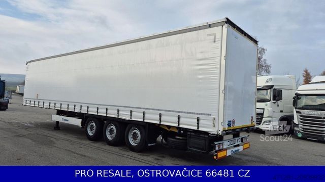 Відкритий напівпричіп з тентом KRONE SD PROFI LINER + LIFTACHSE