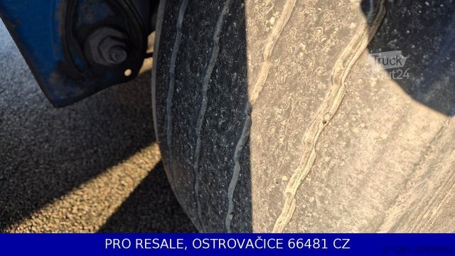 Відкритий напівпричіп з тентом KRONE SD PROFI LINER + LIFTACHSE