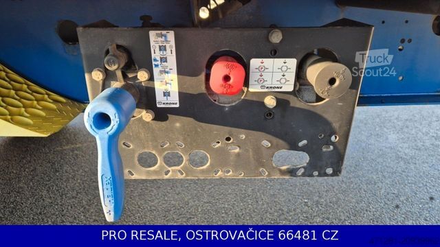 Відкритий напівпричіп з тентом KRONE SD PROFI LINER + LIFTACHSE