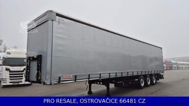 Ανοιχτό ημιρυμουλκούμενο με μουσαμά KÖGEL SN 24 CARGO + LIFTACHSE