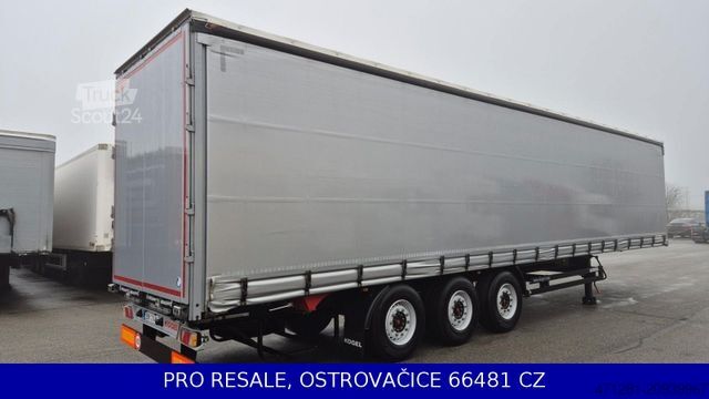 Ανοιχτό ημιρυμουλκούμενο με μουσαμά KÖGEL SN 24 CARGO + LIFTACHSE