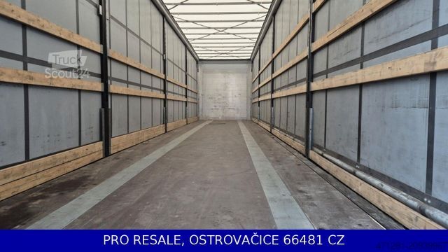 Ανοιχτό ημιρυμουλκούμενο με μουσαμά KÖGEL SN 24 CARGO + LIFTACHSE