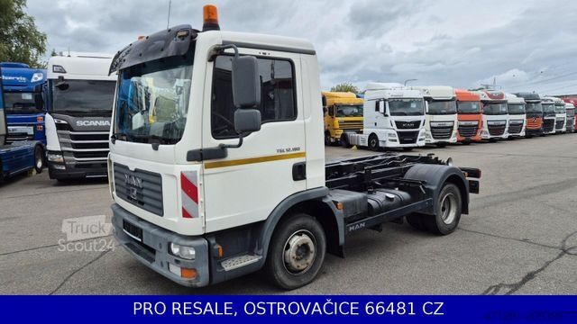 Abrollkipper MAN TGL 12.180 BB EURO 3 - ABROLLKIPPER + KONTAINER