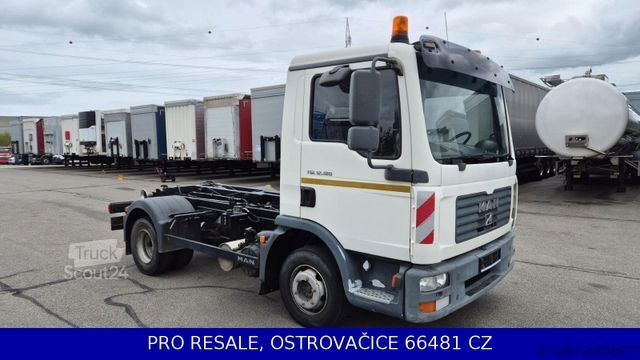 Abrollkipper MAN TGL 12.180 BB EURO 3 - ABROLLKIPPER + KONTAINER