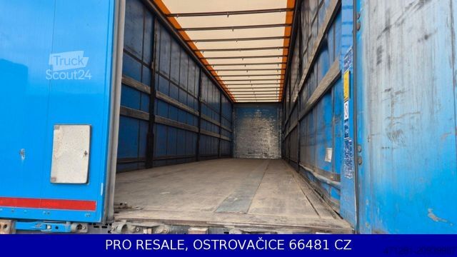 Ανοιχτό ημιρυμουλκούμενο με μουσαμά KÖGEL SN 24 CARGO + LIFTACHSE + PALBOX