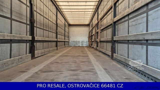 Auflieger mit Pritsche & Plane SCHWARZMÜLLER SPA 3/E STD + LIFTACHSE