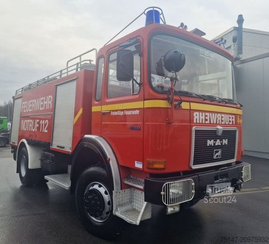 Speciální nákladní automobil MAN 17.220 4x4 Allrad TLF 24/50 Ziegler Feuerwehr