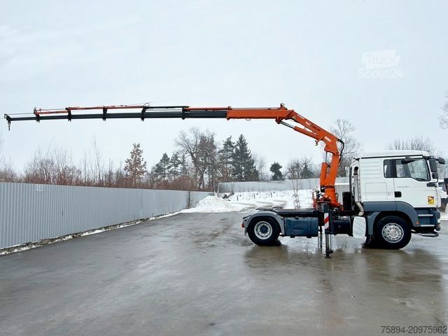 Standard dragbil MAN TGA 18.360 * Sattelzugmaschine  * TEREX 165.2E