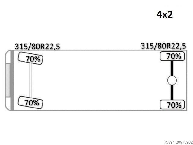 Standard dragbil MAN TGA 18.360 * Sattelzugmaschine  * TEREX 165.2E
