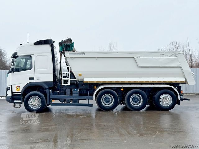 Billenő teherautó VOLVO FMX 460 Kipper * TOPZUSTAND / 8x4 !