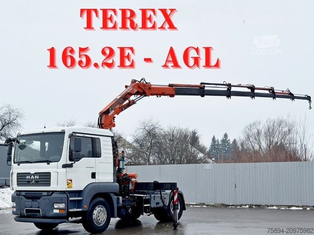 Teherautóra szerelt daru MAN TGA 18.360* Sattelzugmaschine * TEREX 165.2E