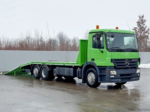 Autószállító teherautó MERCEDES-BENZ ACTROS 2532 * Pritsche 7,70 m * 6x2