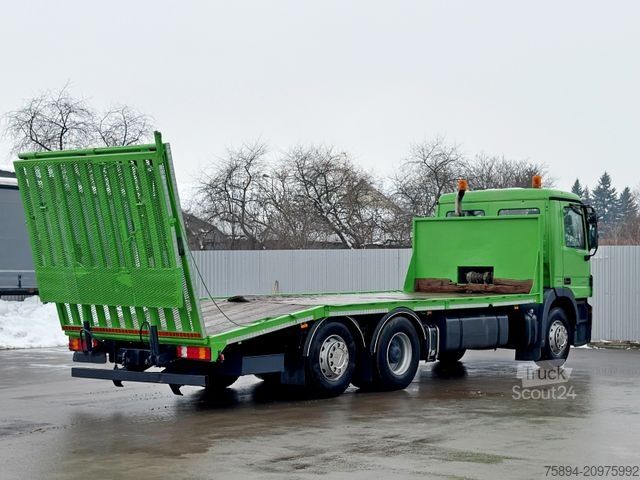 Autószállító teherautó MERCEDES-BENZ ACTROS 2532 * Pritsche 7,70 m * 6x2