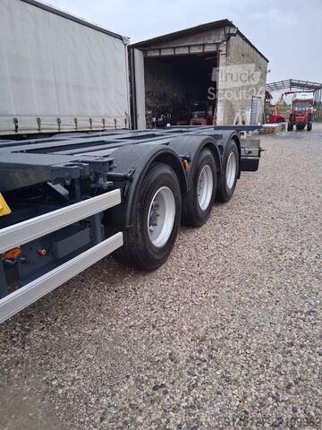 Uzatılabilir konteyner taşıyıcı yarı römork Zorzi Porta container allungabile tutte le mis
