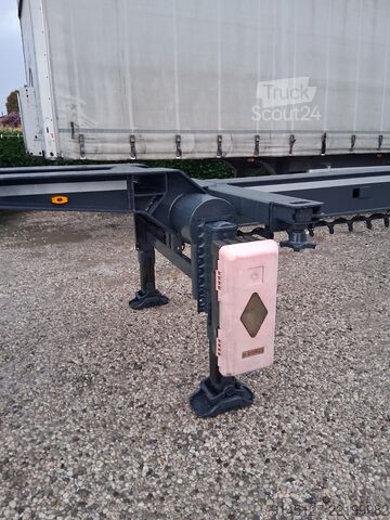Uzatılabilir konteyner taşıyıcı yarı römork Zorzi Porta container allungabile tutte le mis