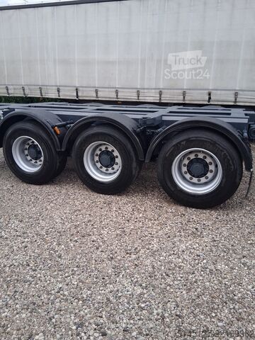 Uzatılabilir konteyner taşıyıcı yarı römork Zorzi Porta container allungabile tutte le mis