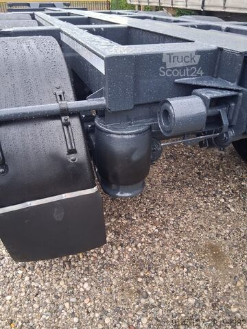 Uzatılabilir konteyner taşıyıcı yarı römork Zorzi Porta container allungabile tutte le mis