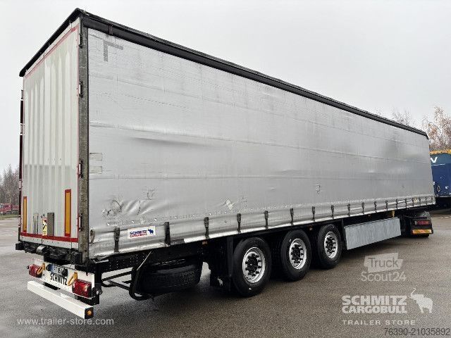 Open semitrailer with tarp Schmitz Cargobull Semitrailer Curtainsider Standard