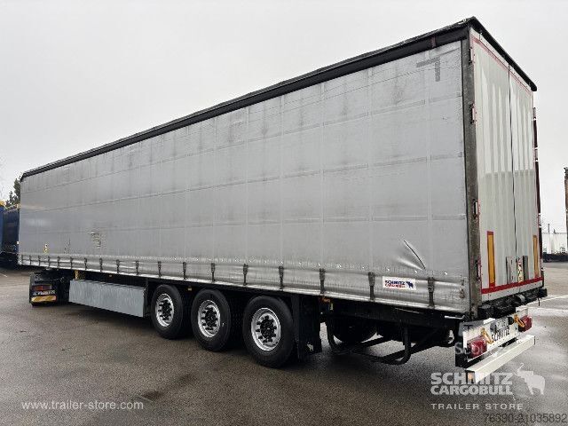 Open semitrailer with tarp Schmitz Cargobull Semitrailer Curtainsider Standard