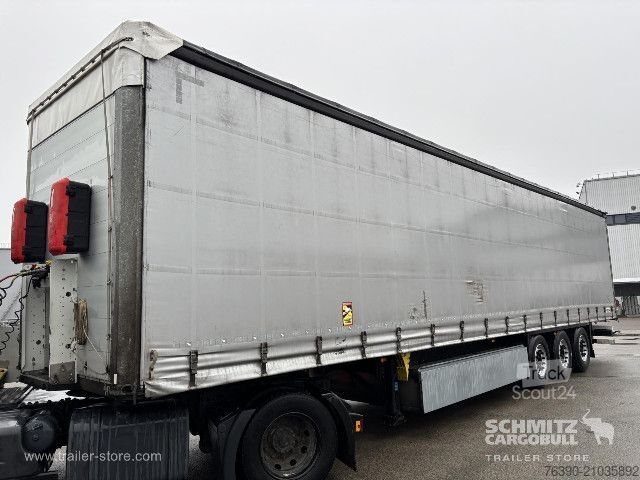 Open semitrailer with tarp Schmitz Cargobull Semitrailer Curtainsider Standard
