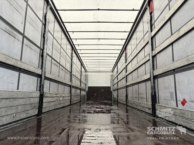 Open semitrailer with tarp Schmitz Cargobull Semitrailer Curtainsider Standard